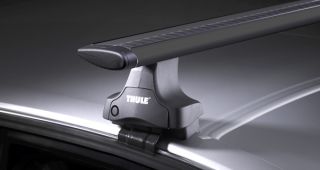 THULE WINGBAR ALU 
dachy standardowe - czarne